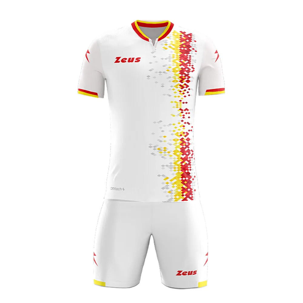 Set echipament fotbal Zeus Krystal, Galben / Rosu - imagine 1