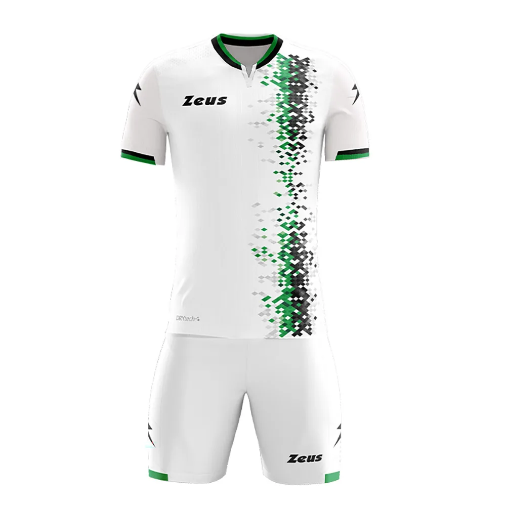 Set echipament fotbal Zeus Krystal, Verde / Negru - imagine 1