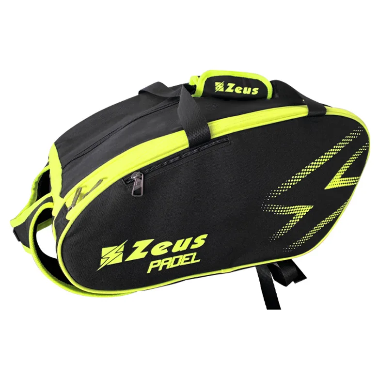 Geanta rachete padel Zeus, Negru / Galben Fluo - imagine 1