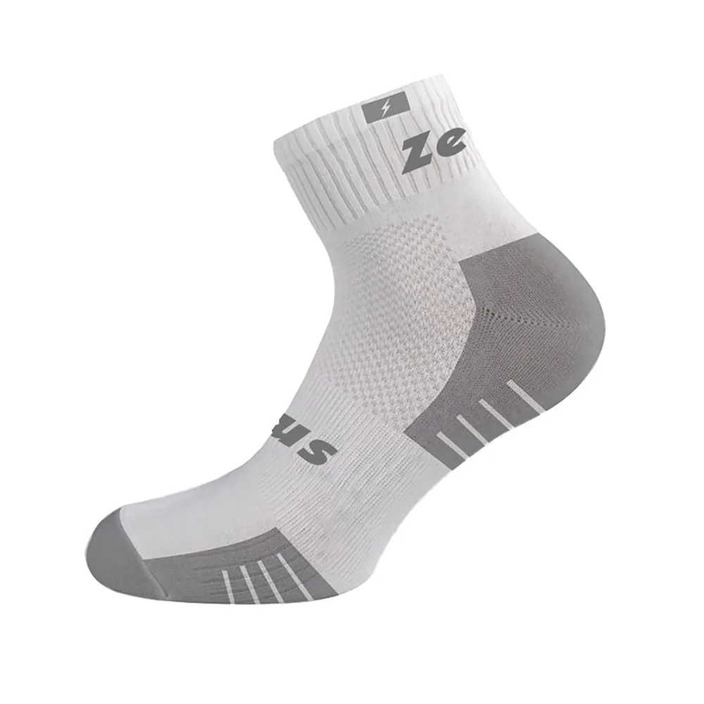 Sosete sport Zeus Fit, Alb - imagine 1