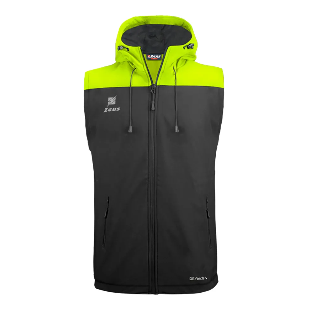 Vesta Zeus Softshell, Negru / Galben Fluo - imagine 1