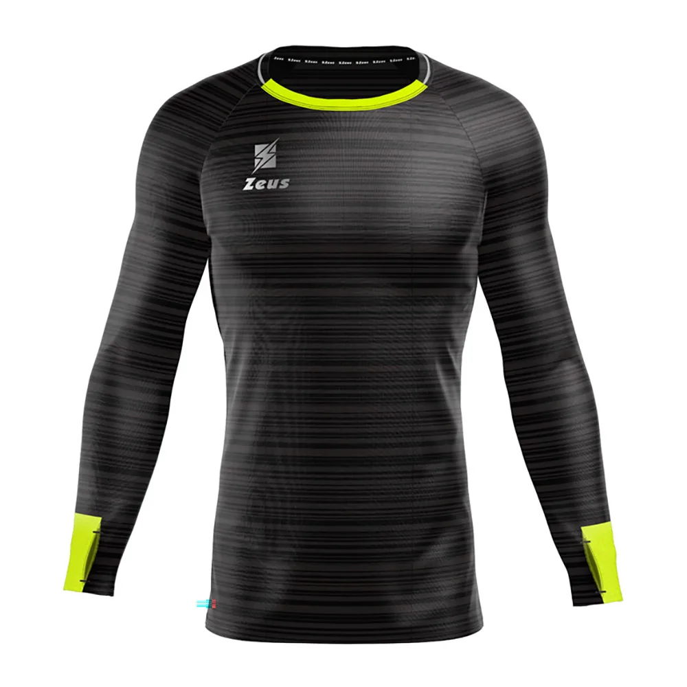 Bluza antrenament Zeus Flexi, Negru / Galben Fluo - imagine 1