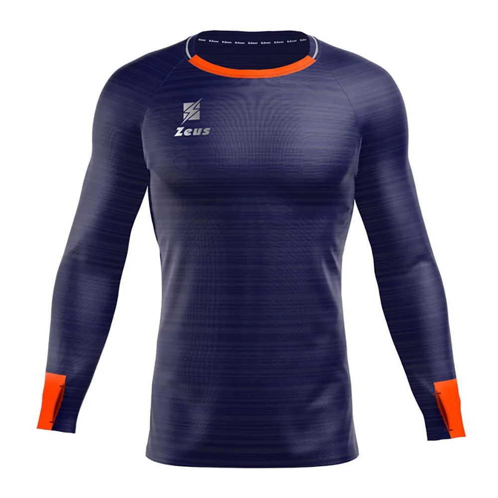 Bluza antrenament Zeus Flexi, Bleumarin / Portocaliu Fluo - imagine 1