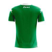 Tricou sport Zeus Marmo, Verde / Alb - imagine 2