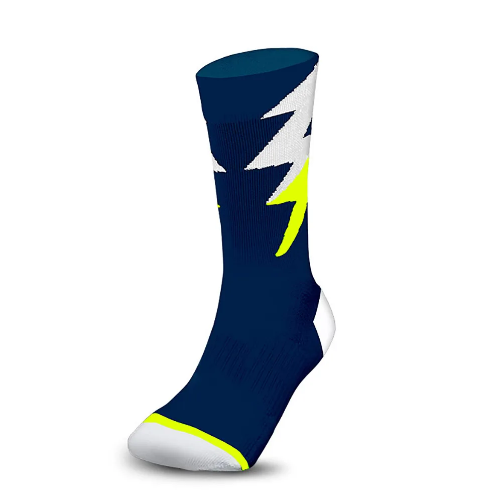 Sosete sport Zeus Thunder, Bleumarin / Alb - imagine 1