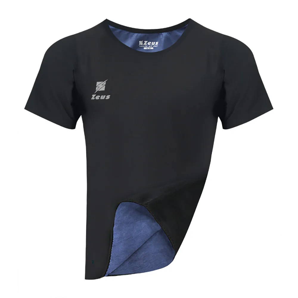 Tricou antrenament Zeus Sauna, Negru - imagine 1