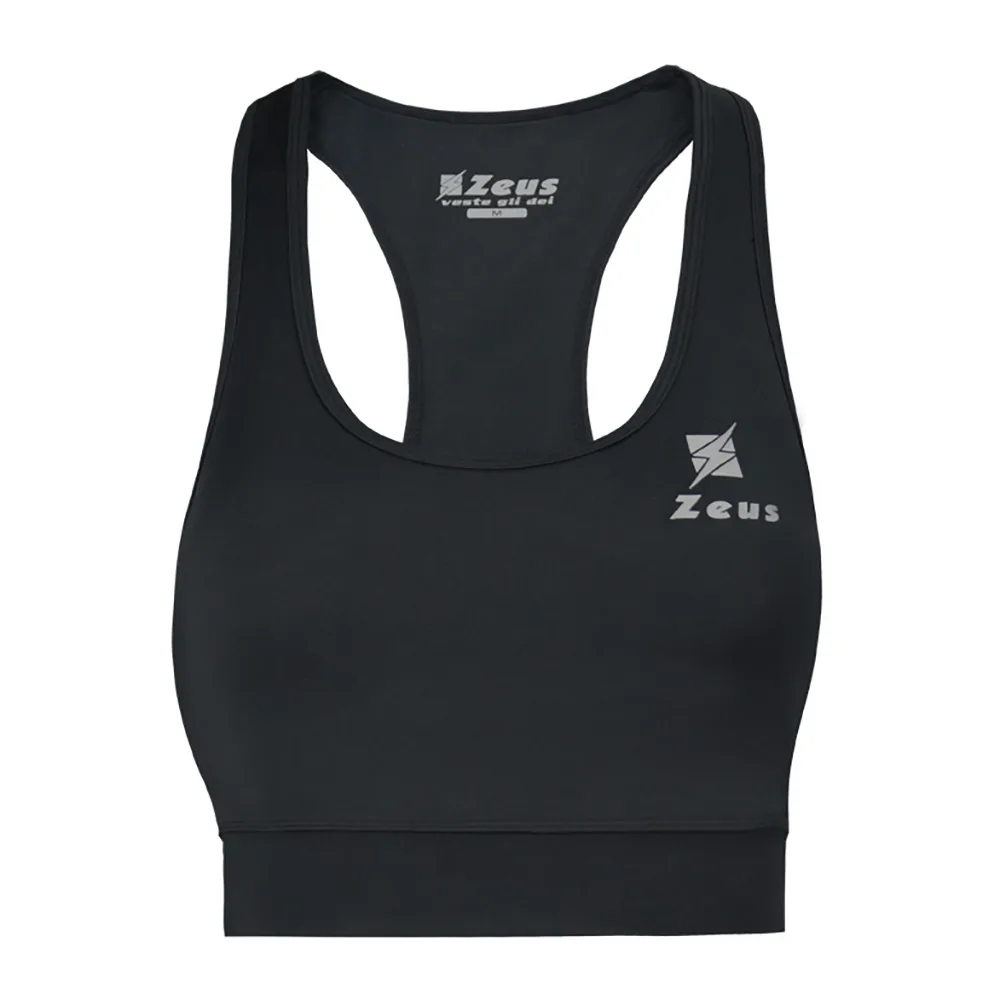 Bustiera fitness Zeus Venere, Negru - imagine 1
