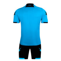 Set echipament arbitru Zeus Marko, Albastru Royal / Negru - imagine 2