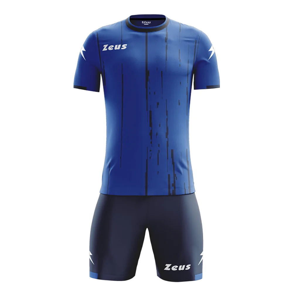 Set echipament fotbal Zeus Bolt, Albastru Royal / Bleumarin - imagine 1