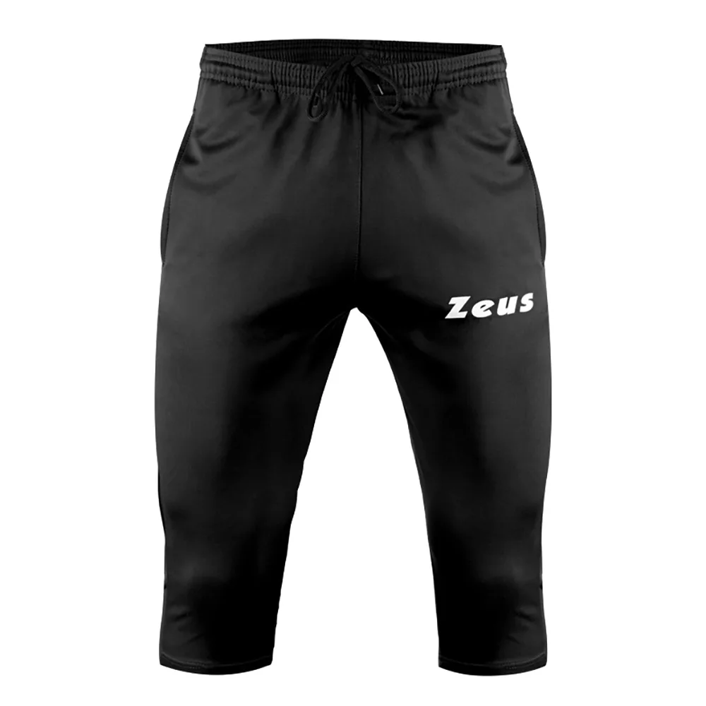 Pantaloni 3/4 antrenament Zeus Start, Negru - imagine 1