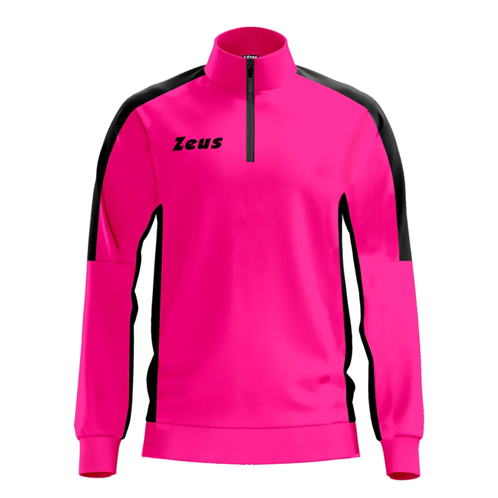Bluza antrenament Zeus Start, Roz Fluo - imagine 1