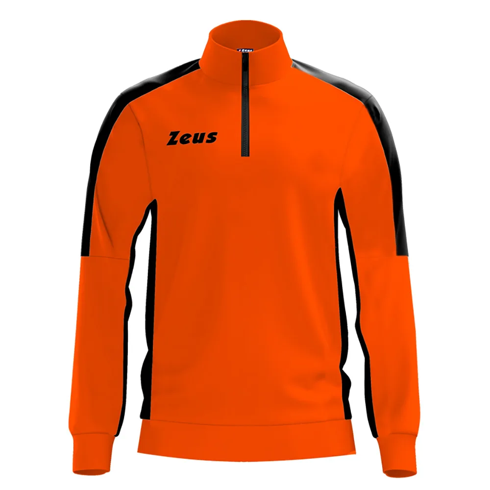 Bluza antrenament Zeus Start, Portocaliu Fluo - imagine 1