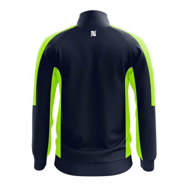 Bluza antrenament Zeus Start, Bleumarin / Galben Fluo - imagine 2