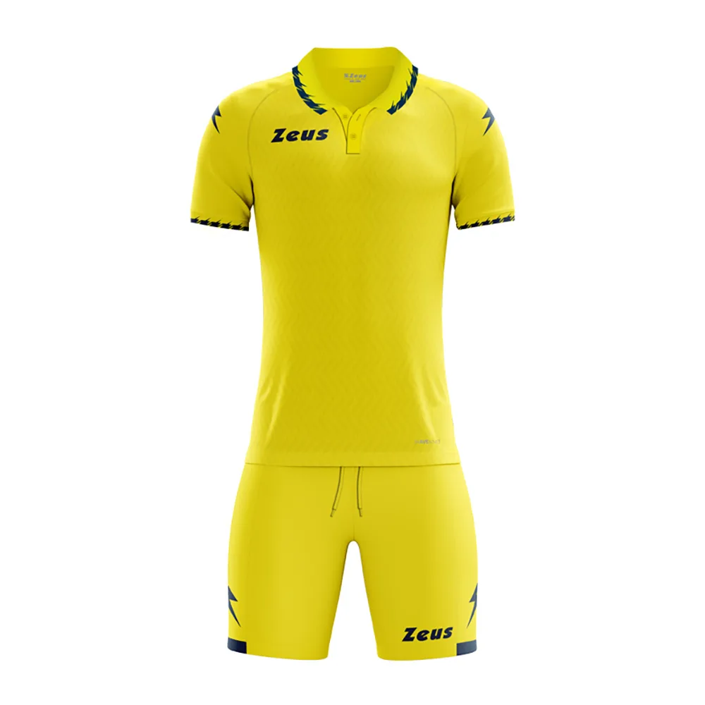 Set echipament fotbal Zeus SA23, Galben - imagine 1