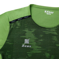 Tricou antrenament Zeus Knit, Verde / Negru - imagine 3
