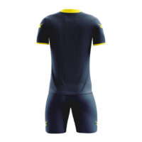 Set echipament fotbal Zeus Kosmo, Bleumarin / Galben - imagine 2
