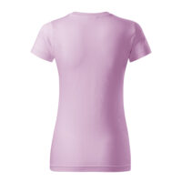 Tricou bumbac dama Basic, Orchid - imagine 4
