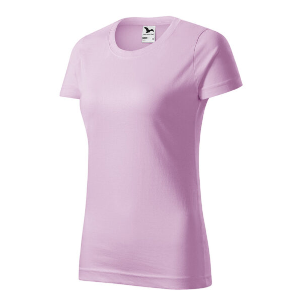 Tricou bumbac dama Basic, Orchid - imagine 1