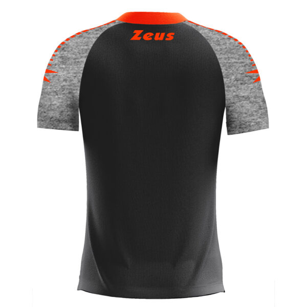Tricou sport Zeus Fast, Negru - imagine 2