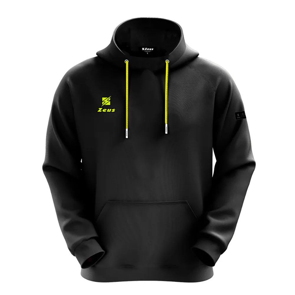 Hanorac Zeus ZS7, Negru / Galben Fluo - imagine 1