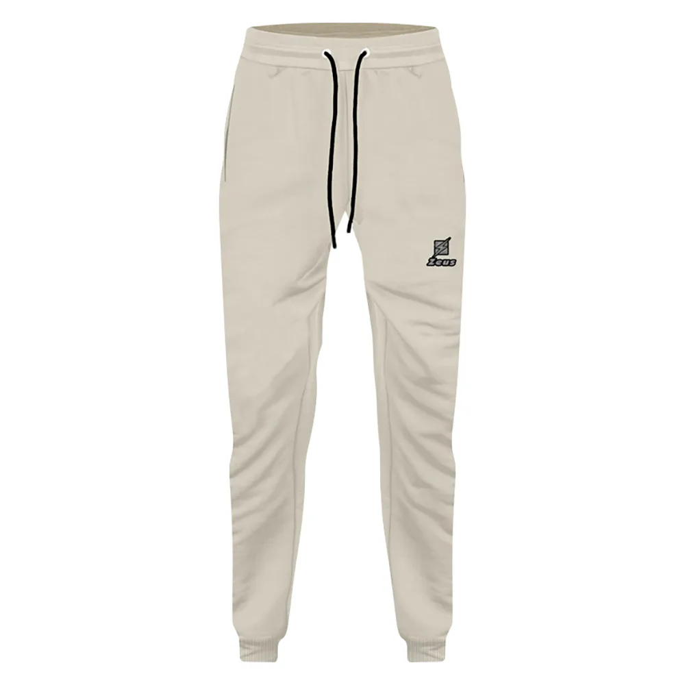 Pantaloni lungi Zeus ZS7, Bej / Negru - imagine 1