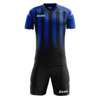 Set echipament sport Zeus Venus, Albastru Royal / Negru