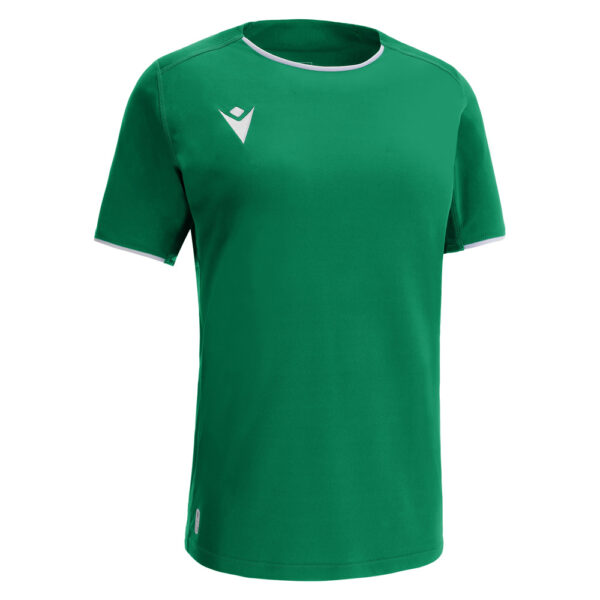 20630401-jpg.webp Tricou sport dama Macron Widia eco, Verde / Alb - imagine 1