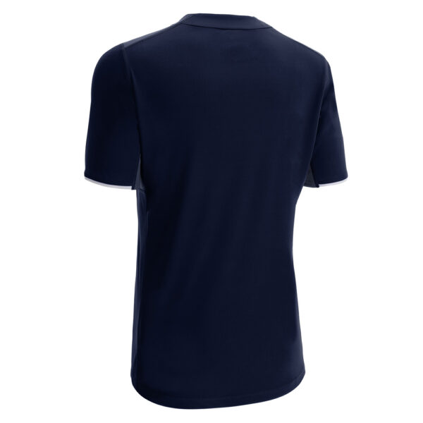 Tricou sport dama Macron Widia eco, Bleumarin / Alb - imagine 3