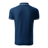 Tricou polo bumbac Urban, Midnight blue - imagine 3