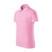 Tricou polo bumbac copii Pique, Roz