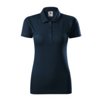 Tricou polo bumbac dama Single J, Bleumarin - imagine 2