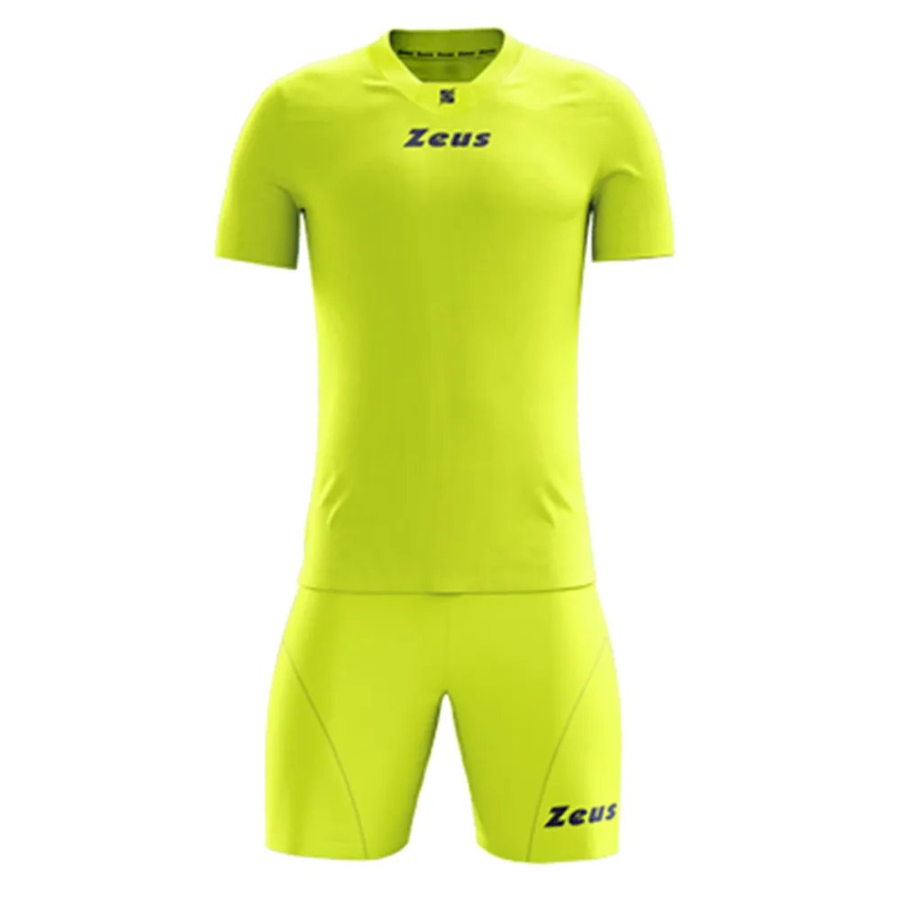 Set echipament fotbal Zeus Promo, Galben Fluo - imagine 1