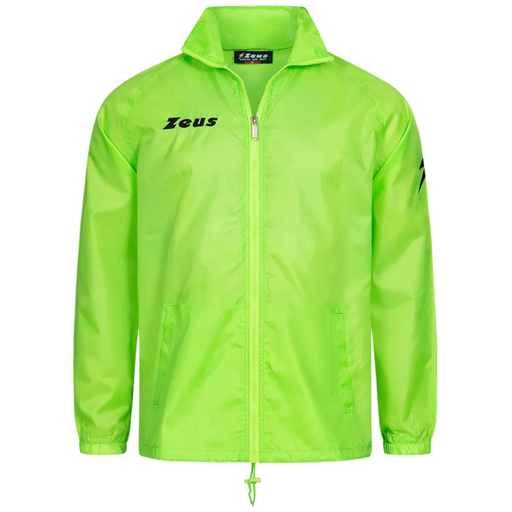 Geaca ploaie Zeus Rain, Verde Fluo - imagine 1