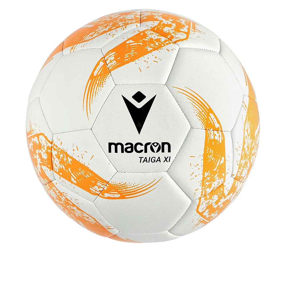 Minge fotbal Macron Taiga XI, Alb / Portocaliu (Nr. 4) - imagine 1