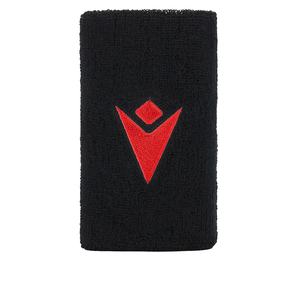 Manseta elastica incheietura Macron Levant, Negru / Rosu - imagine 1