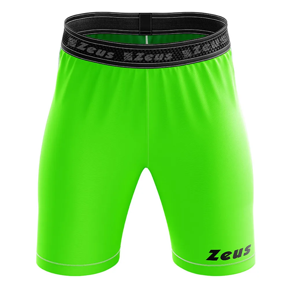 Pantaloni scurti elastici Zeus Elastic Pro, Verde Fluo - imagine 1