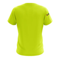 Tricou bumbac Zeus Basic, Galben Fluo - imagine 2
