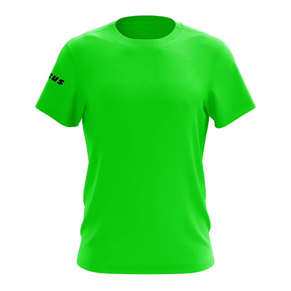 Tricou bumbac Zeus Basic, Verde Fluo - imagine 1