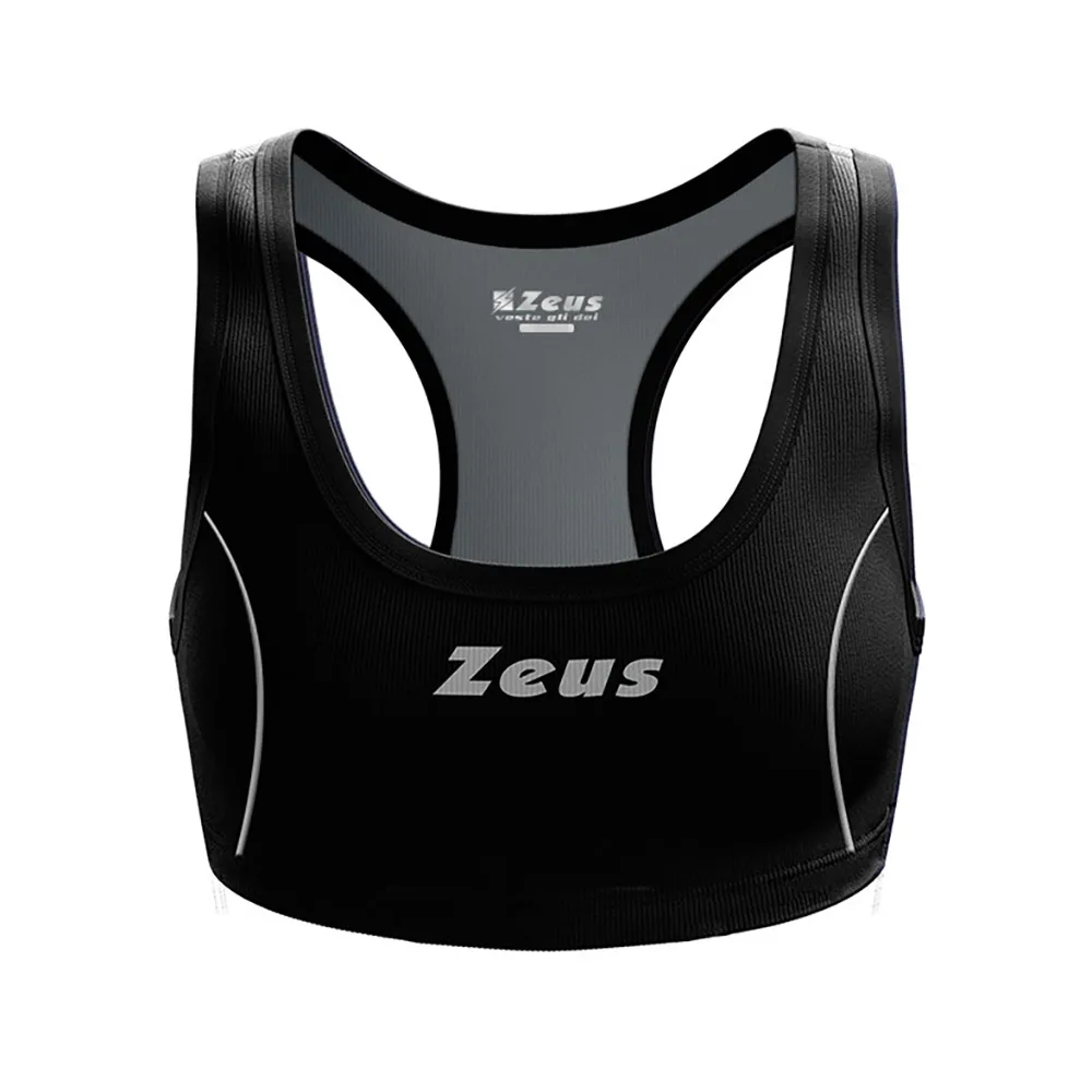 Top volei dama Zeus Volley Pro, Negru / Gri - imagine 1