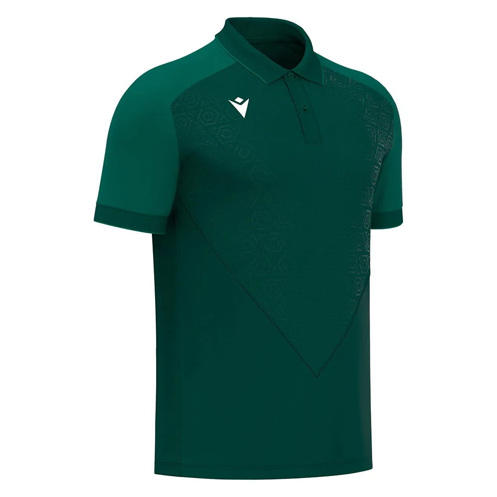 Tricou polo Macron Baldwin, Verde Sticla - imagine 1