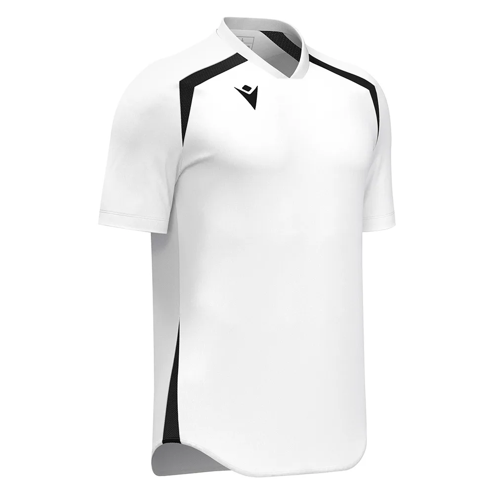 Tricou sport Macron Wyrm, Alb / Negru - imagine 1
