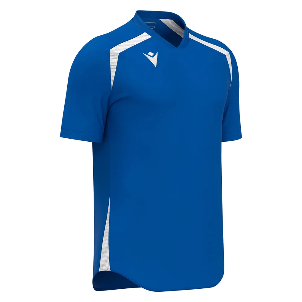 Tricou sport Macron Wyrm, Albastru Royal / Alb - imagine 1