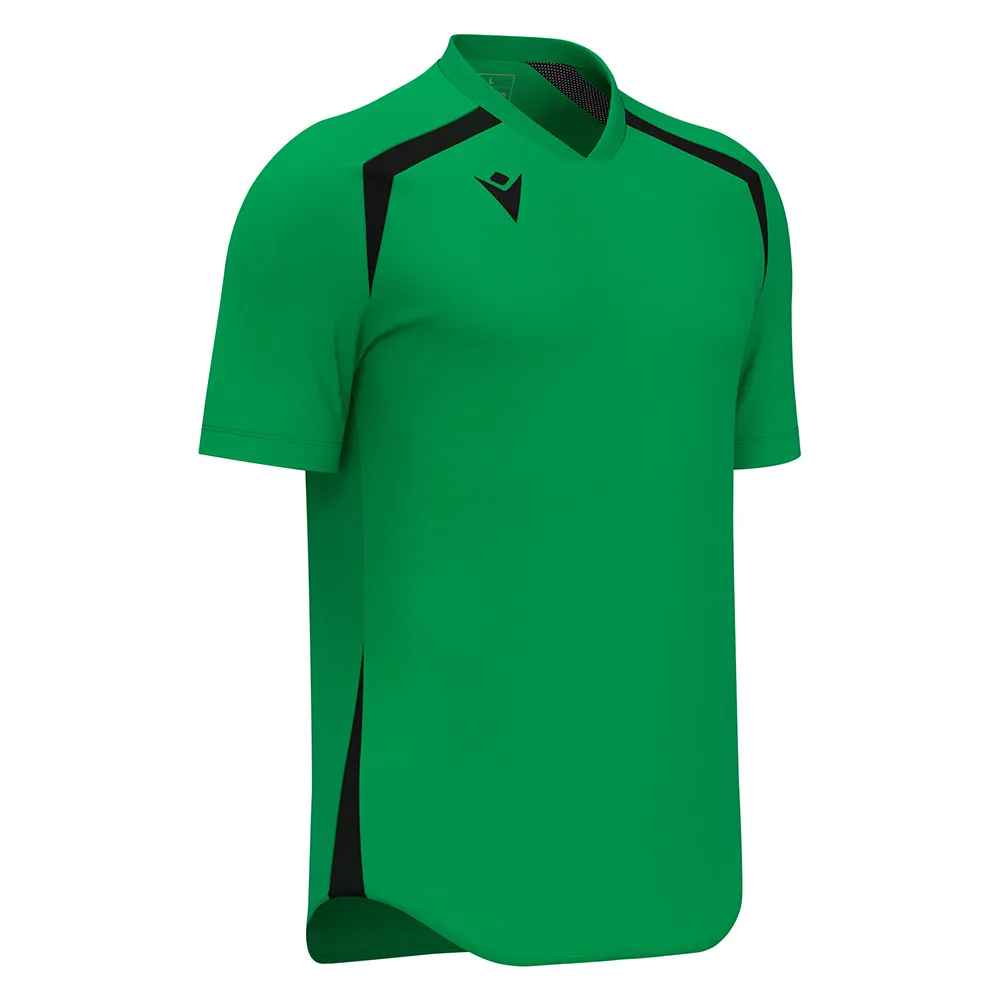 Tricou sport Macron Wyrm, Verde / Negru - imagine 1