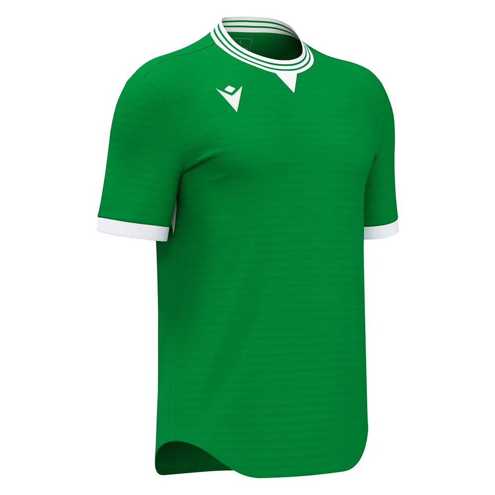 Tricou sport Macron Elves, Verde / Alb - imagine 1