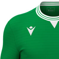 Tricou sport Macron Elves, Verde / Alb - imagine 5