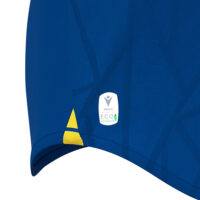 Tricou sport Macron Cerberus eco, Albastru Royal / Galben - imagine 7