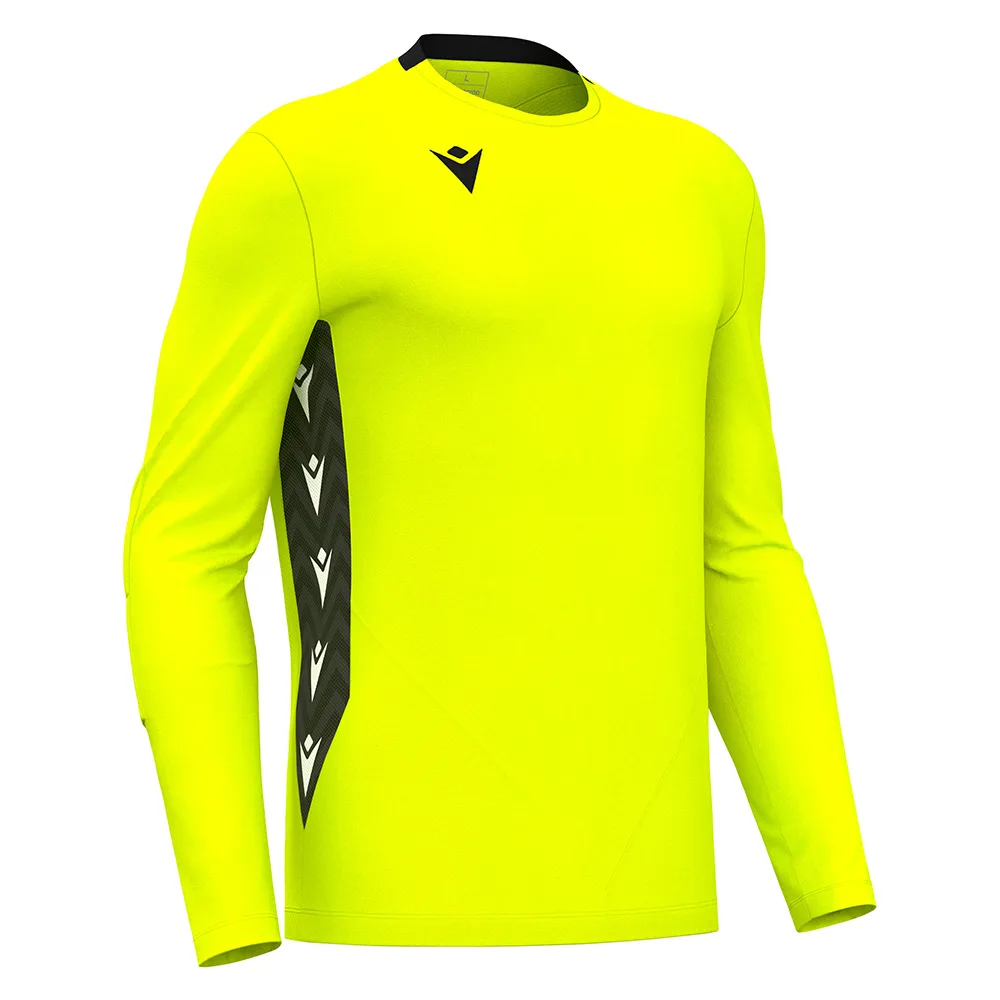 Bluza portar Macron Argo, Galben Fluo / Negru - imagine 1