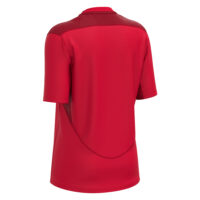 Tricou rugby dama Macron Beryl, Rosu - imagine 3