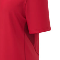 Tricou rugby dama Macron Beryl, Rosu - imagine 6