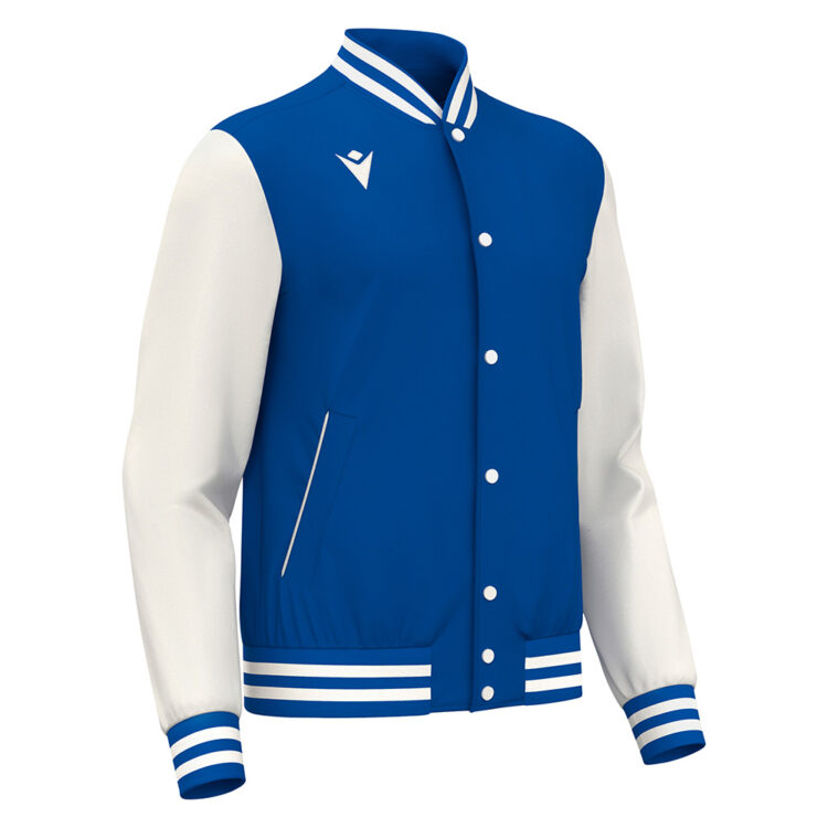 Bluza Macron Fiddle, Albastru Royal / Alb